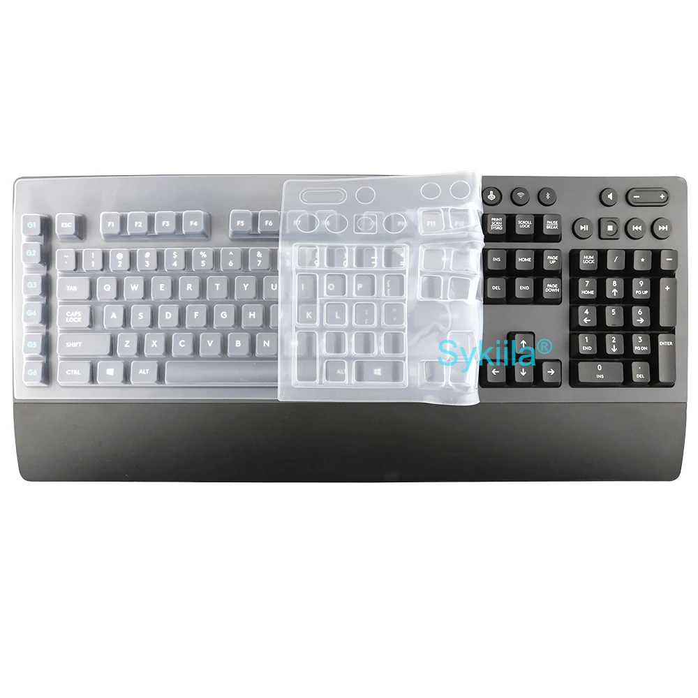 غطاء لوحة المفاتيح لـ Logitech G613 لملحقات حافظة حماية من السيليكون للوحة المفاتيح الميكانيكية Logi