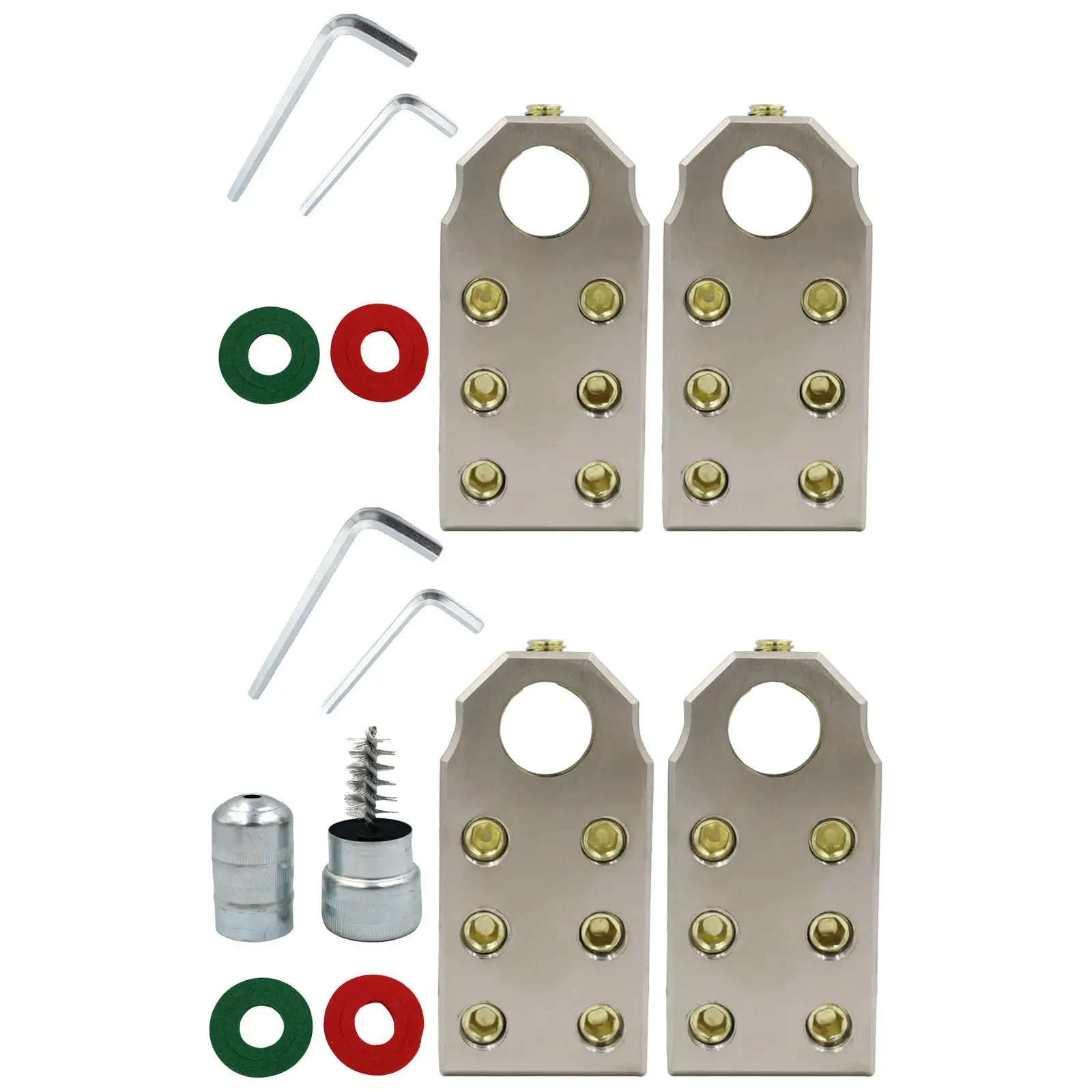 

Зажим для положительных и отрицательных клемм аккумулятора, подходящий для автомобильной каравана