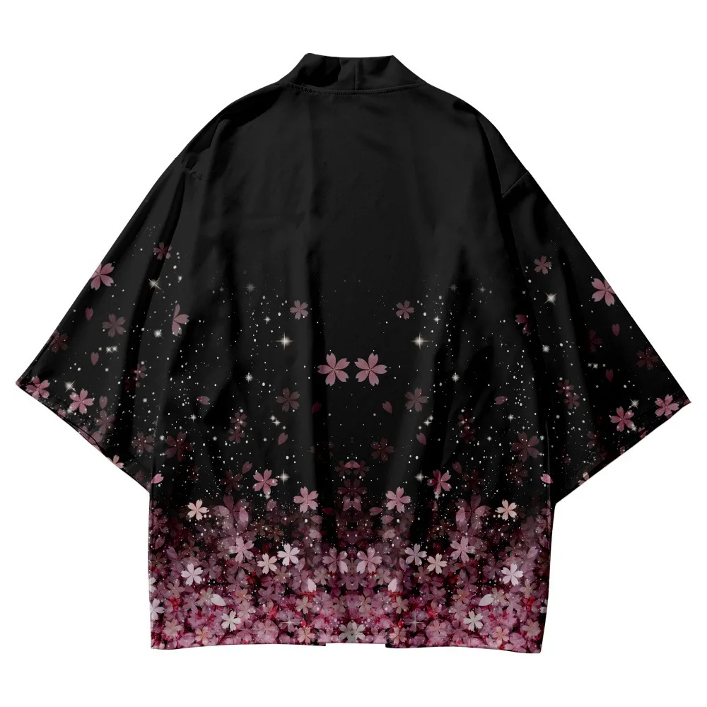 Costume da mantello kimono in stile tradizionale cinese Stampa 3D Haori Cardigan giapponese Camicia kimono ad asciugatura rapida Cappotto Giacca da abbigliamento