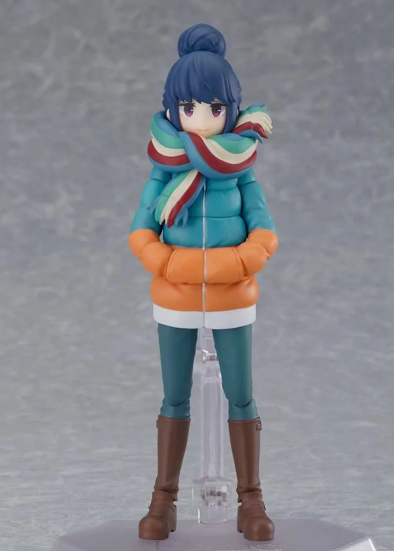 Oryginalna figurka fabryczna Max #551 Yuru campsin Shima Rin Kagamihara Nadeshiko figurka PVC zabawka-model do kolekcjonowania figurki Anime