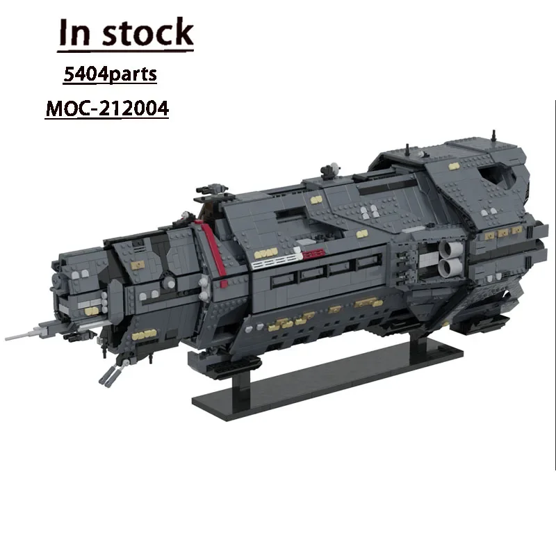 MOC-212004 Filmowe Ekscytujące Sceny Kosmiczne Wojny Statek Kosmiczny Model z Klocków Konstrukcyjnych 5404 Elementy Kreatywny Prezent Urodzinowy dla Chłopców