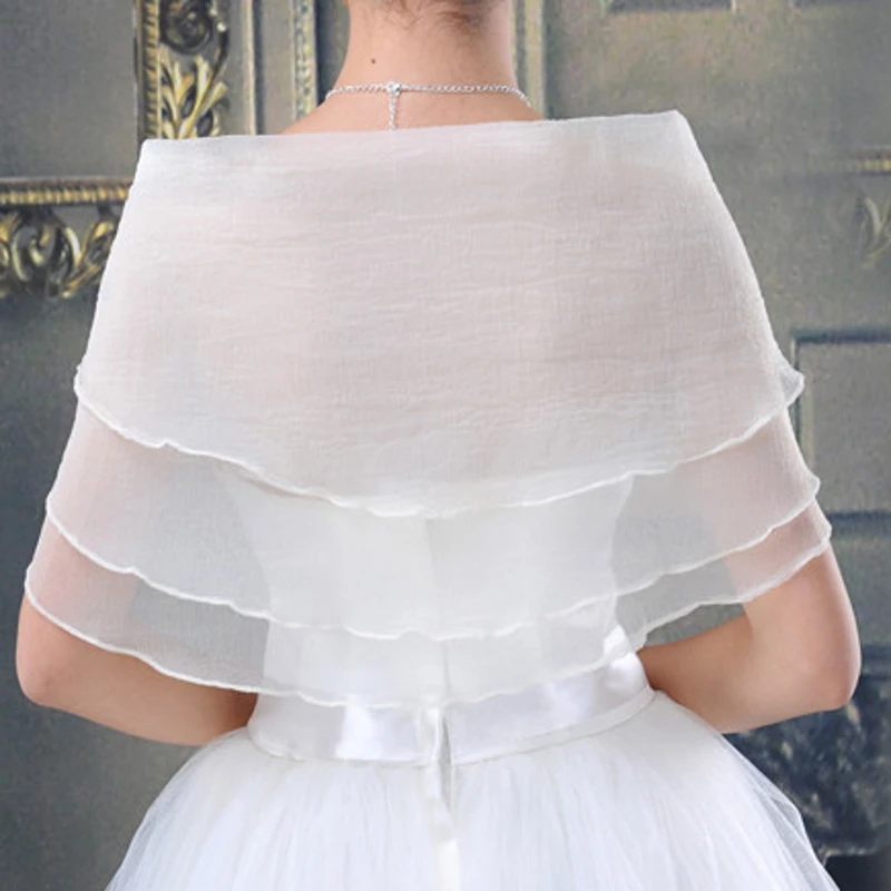 Fashion Tulle Lace Shawl Lace Short Sleeve Shrug Bridal Wedding Cape Elegant Evening Dress Shawl Party Shawl Banquet Dress Cloak