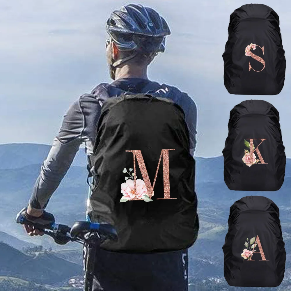 Practical Durable Nylon Backpack Dust Cover Lightweight Travel Accessories Fit for 20L‑70L Backpack for Camping