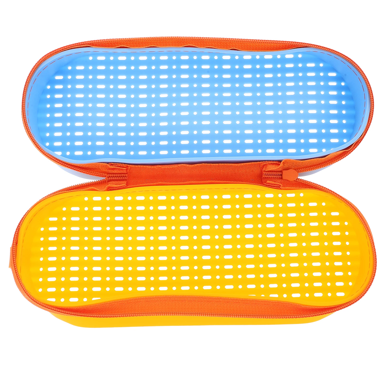 

Swim Goggle Silicone Storage Case Durable Drain Hole Large Capacity Portable Swimming Eyewear Protective Box Swim Goggle Case