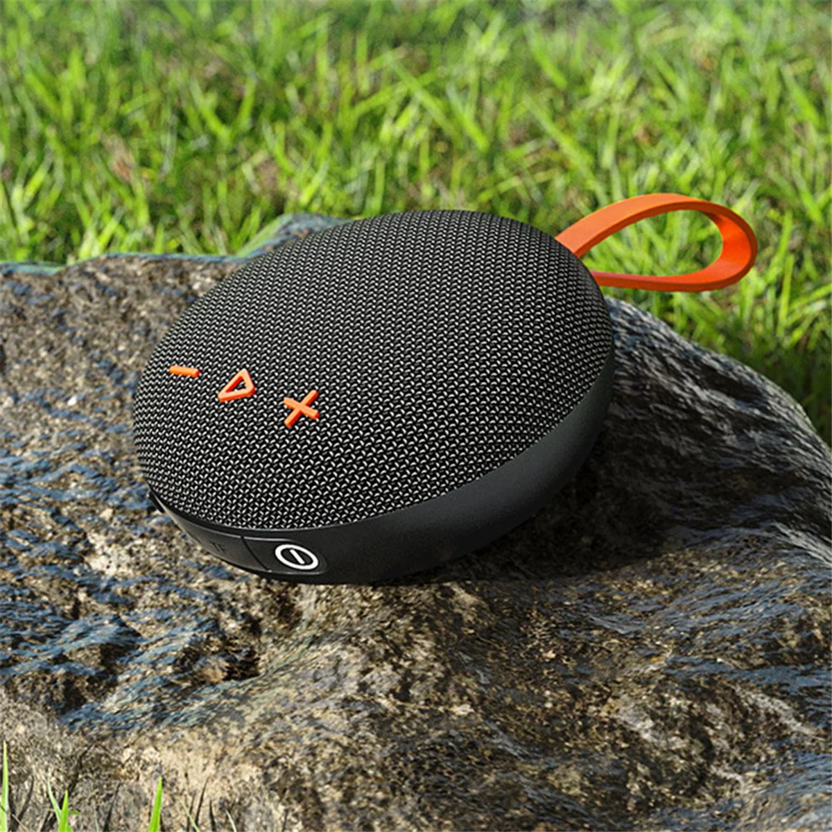 

AB01 Mini Portable Magnetic Speaker BT5.3 Wireless Stereo Music Box Outdoor Waterproof IPX5 Audio Player