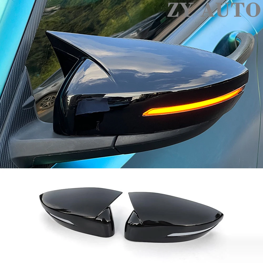 

For Trumpchi GAC Empow 2021 22 23 24 25 Rearview mirror protective cover Bull horn reversing mirrorModified accessories