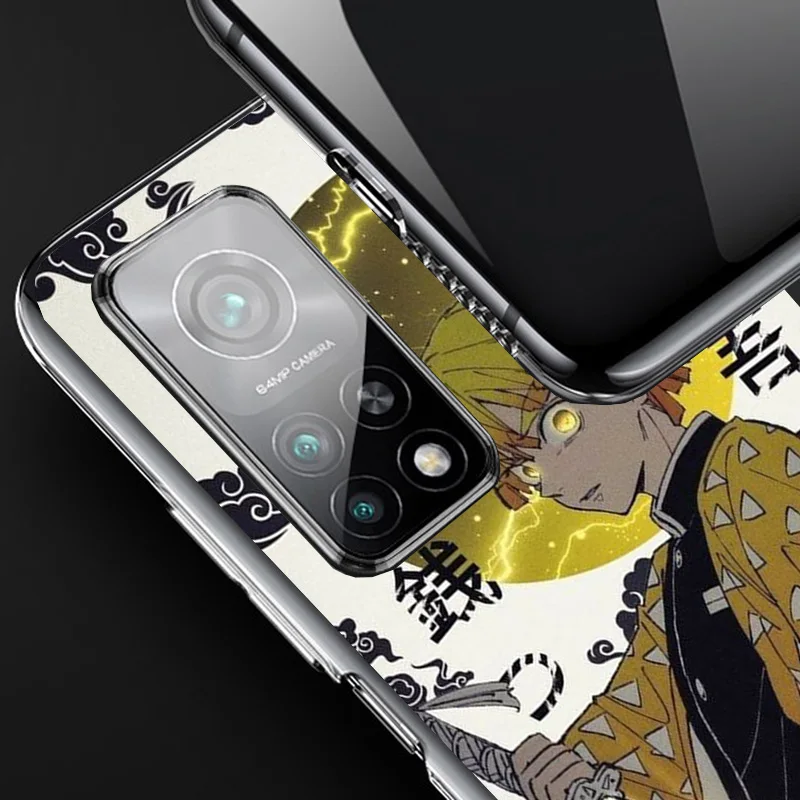 Demon Slayer Agatsuma Zenitsu Phone Case For Xiaomi Redmi Note 13 12S 12 11 11S 11E 10 Pro Plus 10S 11T 9 9S 8 8T 7 5G Personali image 2