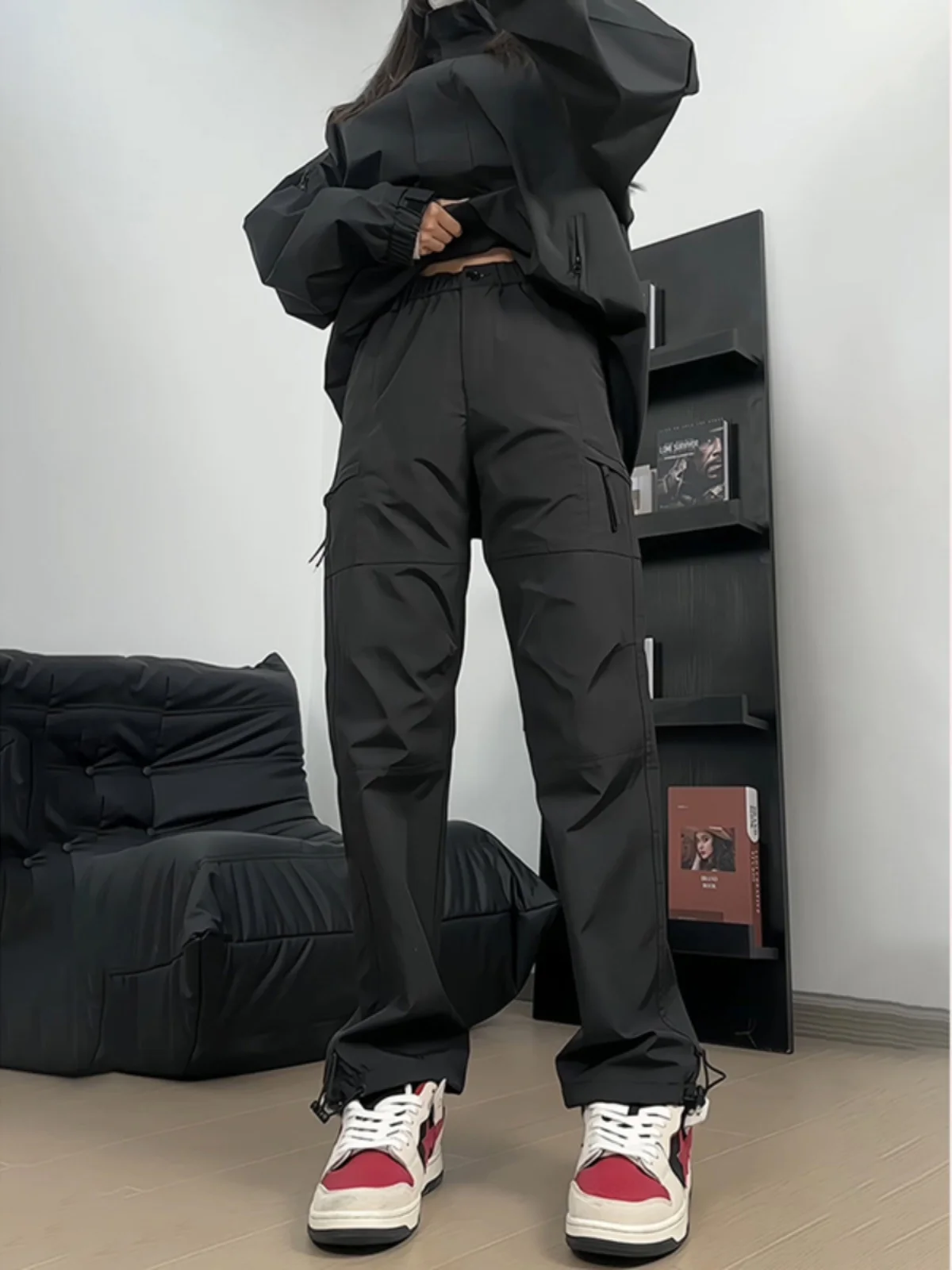 

Мужские зимние рабочие брюки на флисовой подкладке для активного отдыха, альпинизма и туризма, дышащие, водонепроницаемые, функциональные, прямого кроя