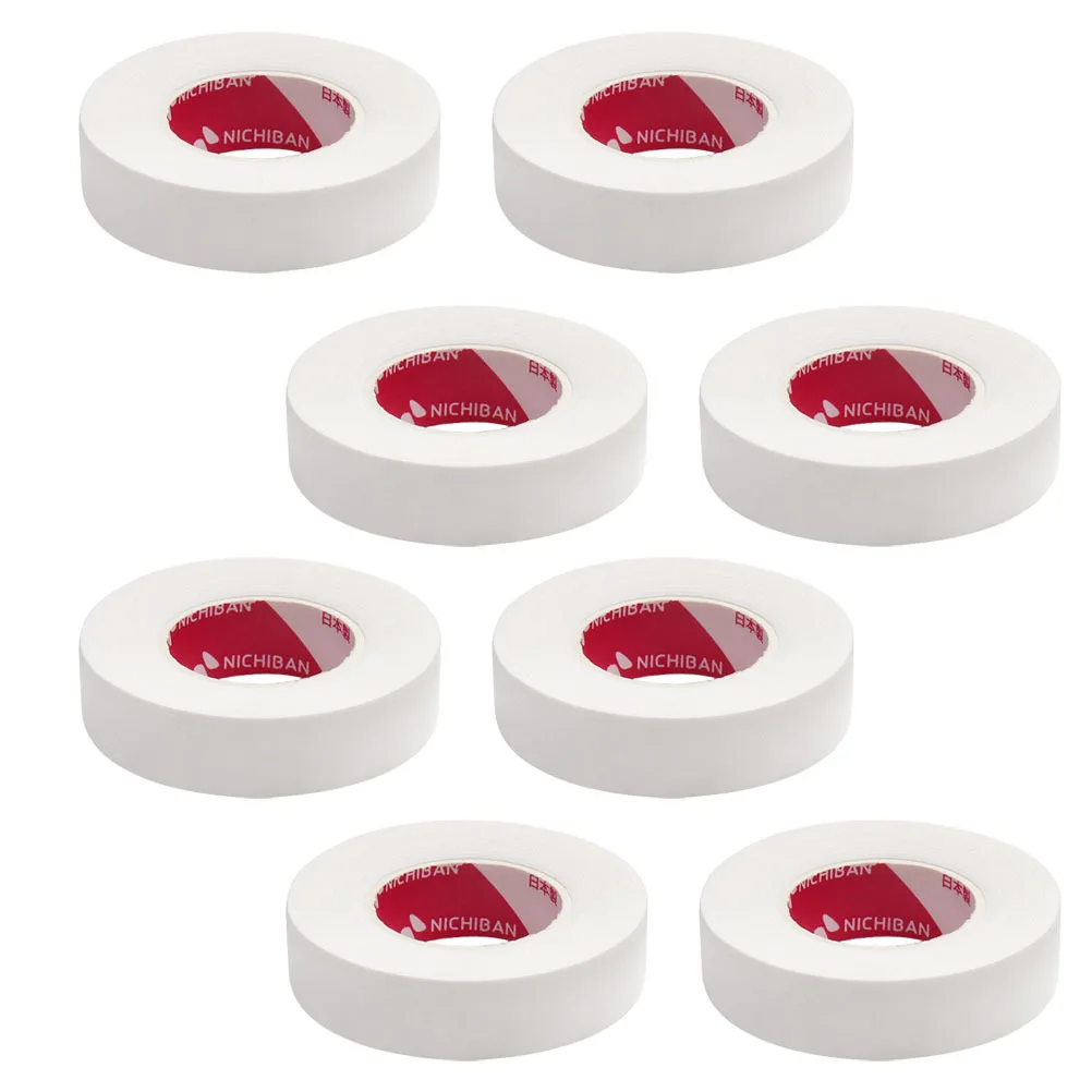 

8pcs Eyelash Extension Tape 8 Rolls White Lash Grafting Tool For Salon Home Use Breathable Isolation Pads Beauty Supplies