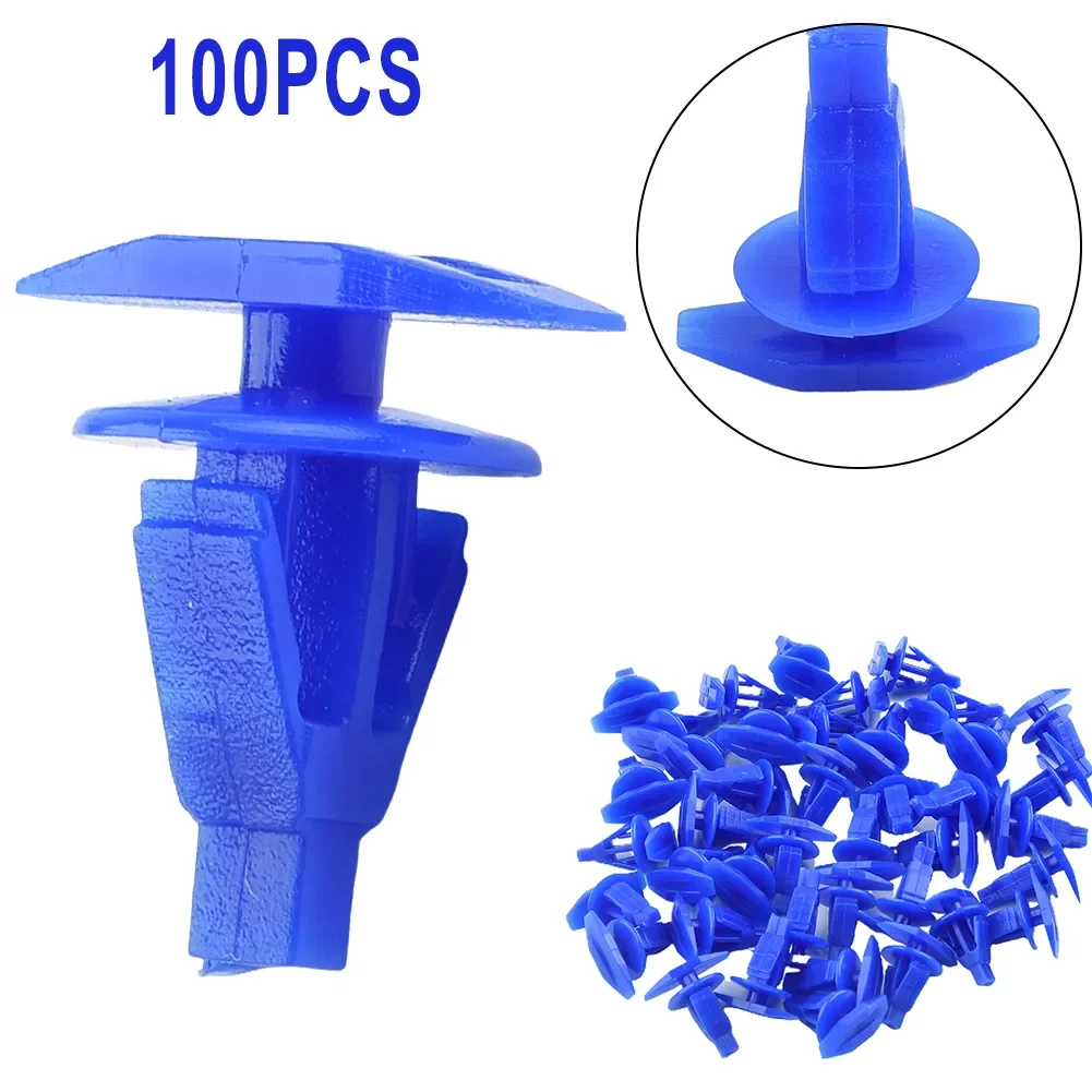 

100Pcs Nylon Retainer Clips Weatherstrip Retainer Weatherstrip Fixing Clip Car Door Weatherstrip Fixer 5mm Hole For Nissan