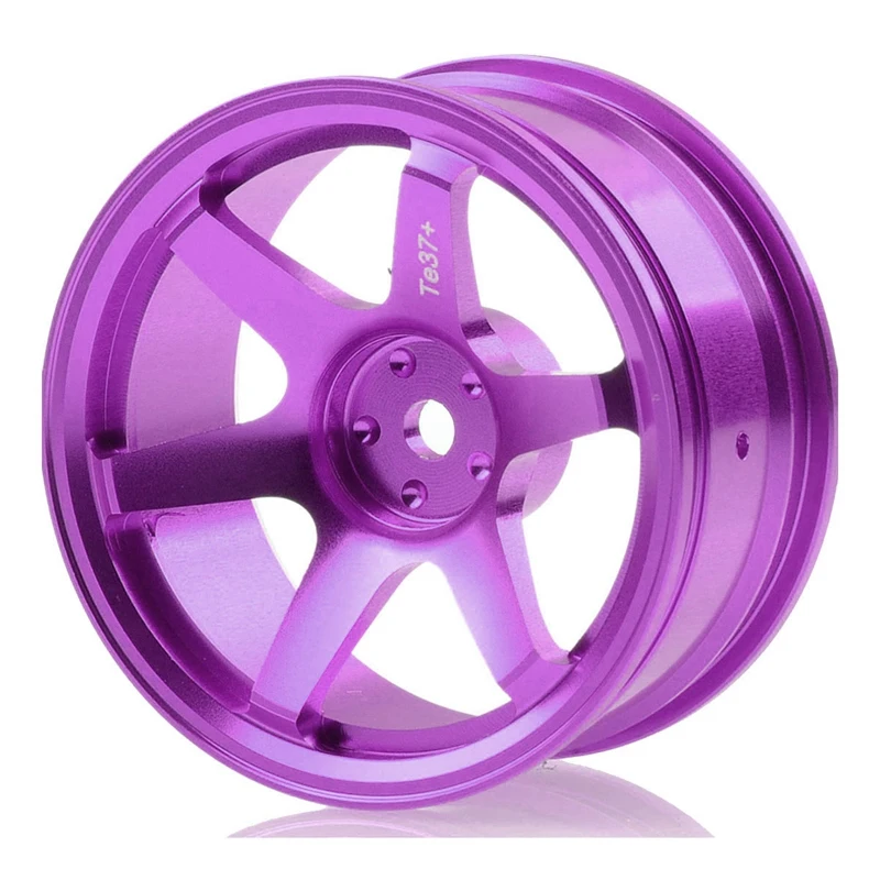 4P Aluminum Alloy6 Spoke Wheel Rim For RC 1/10 On-Road 1052 Drift Sakura TE37+