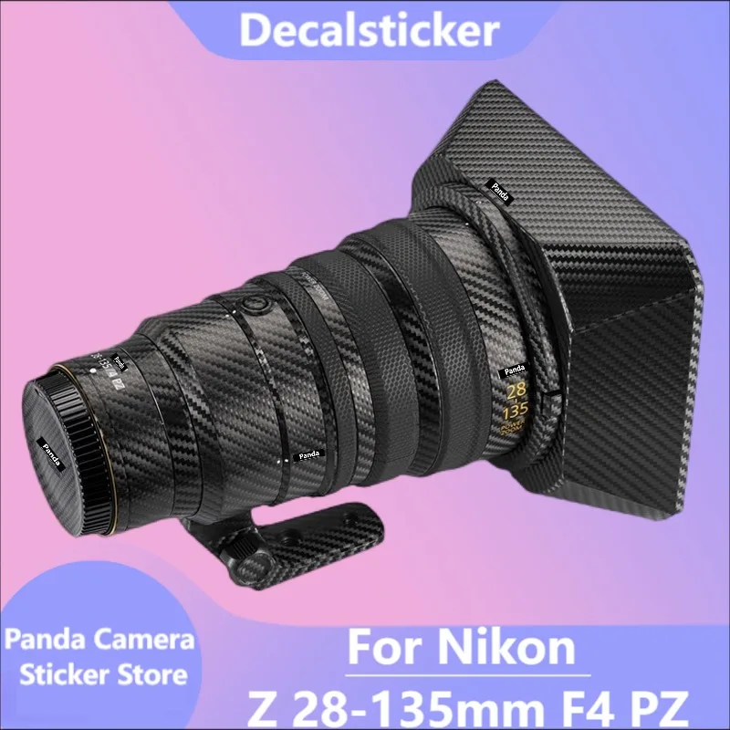 

For Nikon Z28-135F4 PZ Lens Decal Skin for Nikon Z 28-135mm f/4 PZ Lens Wrap Cover 600F6.3 Sticker 28135f4 Skin