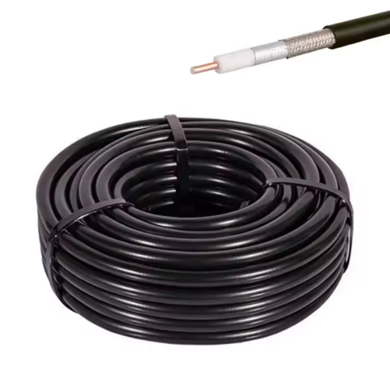 

Кабель LMR400 RF Коаксиальный косичка с низкими потерями RF Коаксиальный кабель Перемычка Провод 50 Ом 50-7 LMR-400 высокое качество