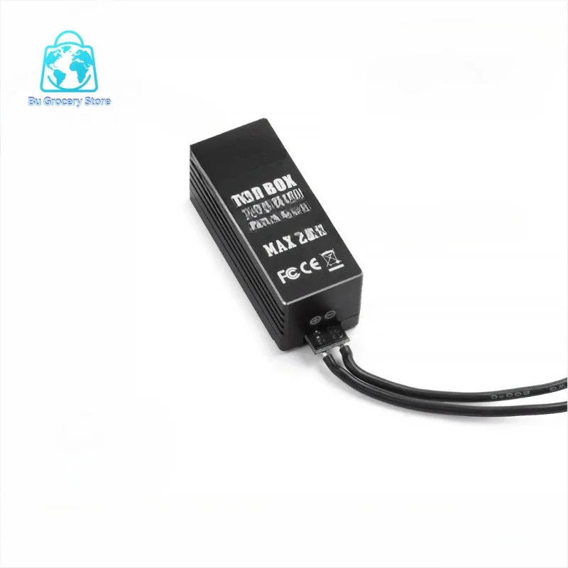 1pcs New 1400UF CAP01 Max 20V Capacitor Module Reverse Protection Ultra Low Impedance Anti-Reverse Connection Cap Box for ESC