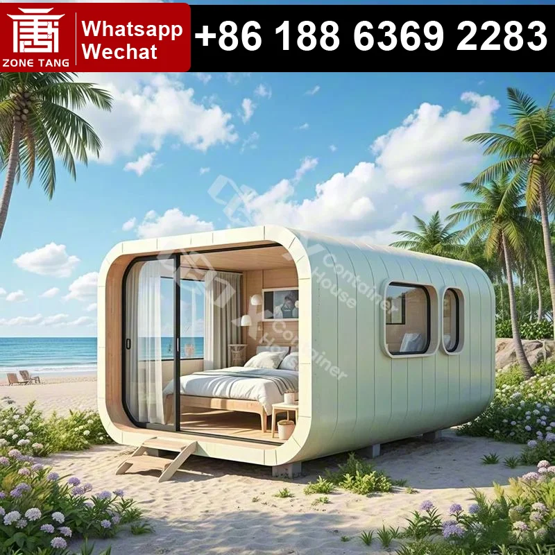 Economic Apple Capsule House Modular DIY Solutions Manufacturers High-Quality Safe Materials Prefab Tiny Home Kit Mobile Premade