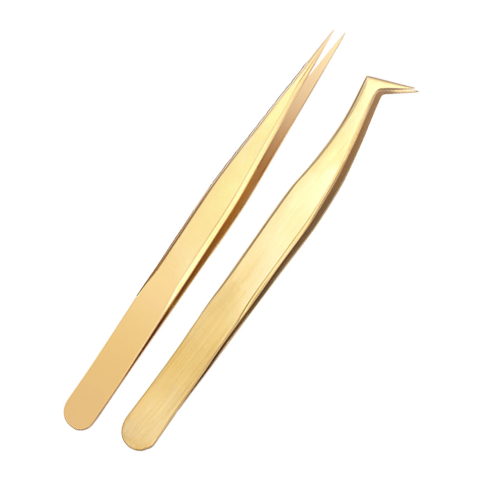 Precision Eyelash Tweezers, 7pcs Set Stainless Steel