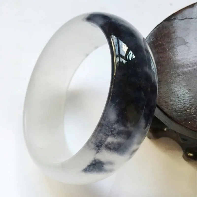 

New Natural Gold Silk Jade Flat Bar Bracelet, Fashionable Temperament Versatile Jade Bracelet