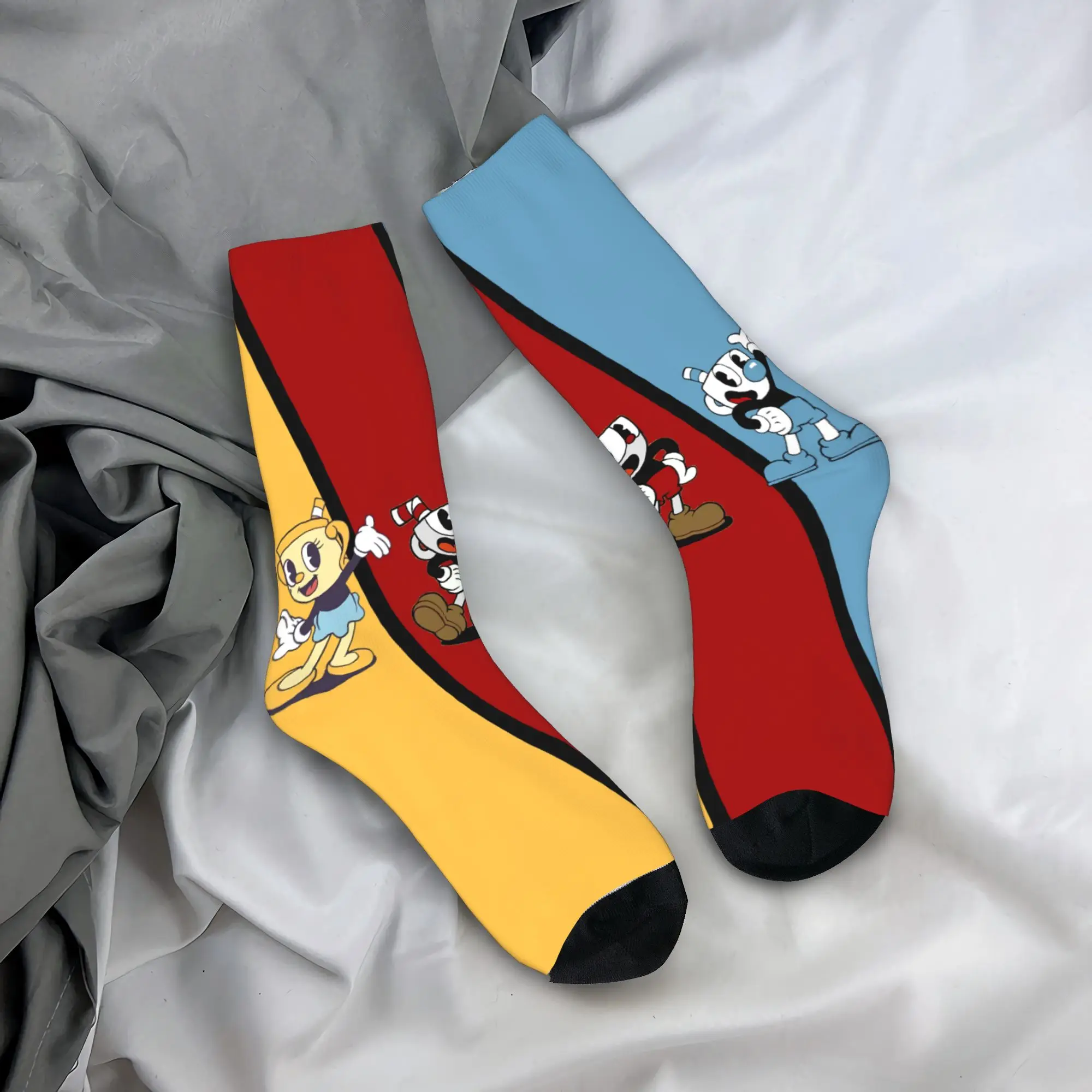 Game C-Cuphead Socks Accessories For Men Women  Soft Socks Cute Wonderful Gifts