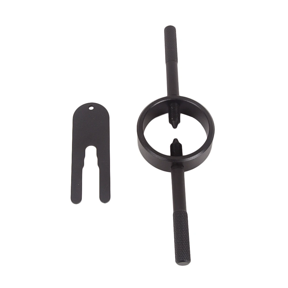 ユニバーサルオートバイ黒フォークスプリングコンプレッサーツールキットカートリッジフォークストリートバイク用 BMW F800GS RSV4 ドゥカティ用