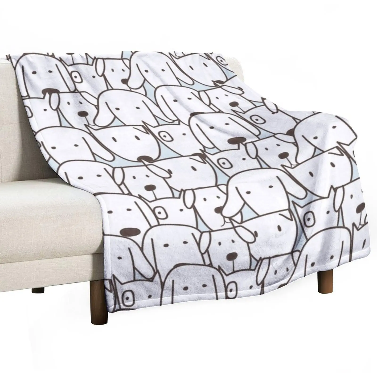 Furry Explorers Throw Blanket warm for winter Vintage Quilt christmas gifts halloween Soft Plaid Blankets