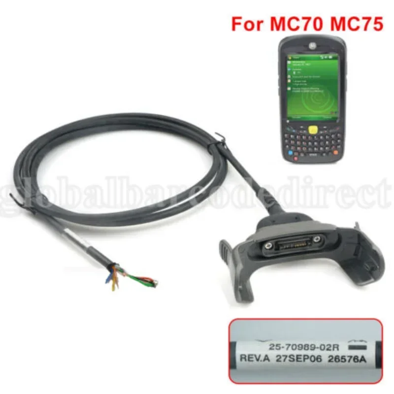 25-102776-02R RS232 Charging Cable for Symbol MC75A MC75A0 MC75A0-H MC75A6 MC75A8 MC7506 MC7596 MC7598