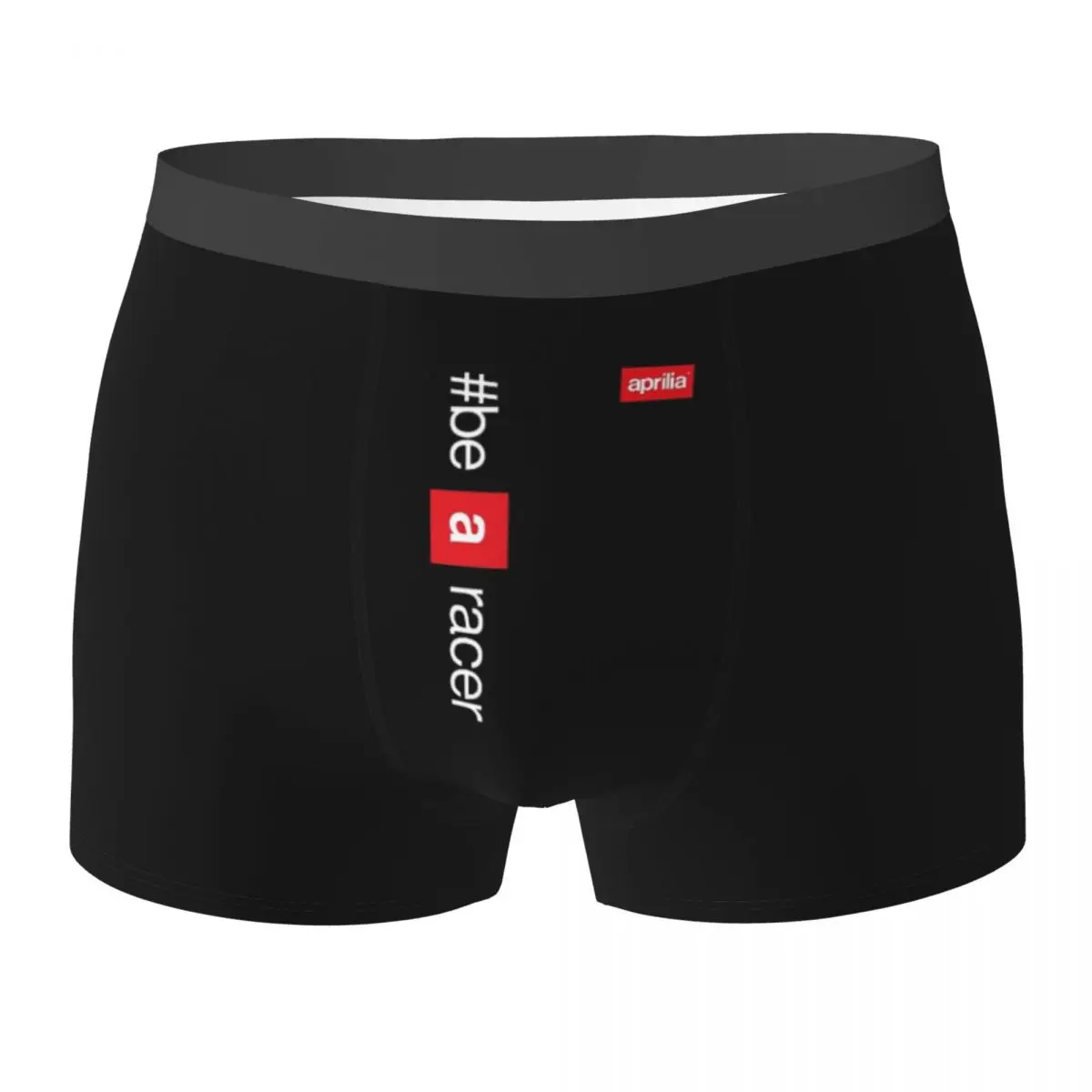 Boxer Underpants Shorts Aprilia Be A Racer Panties Men Breathable Underwear for Homme Man Boyfriend Gift