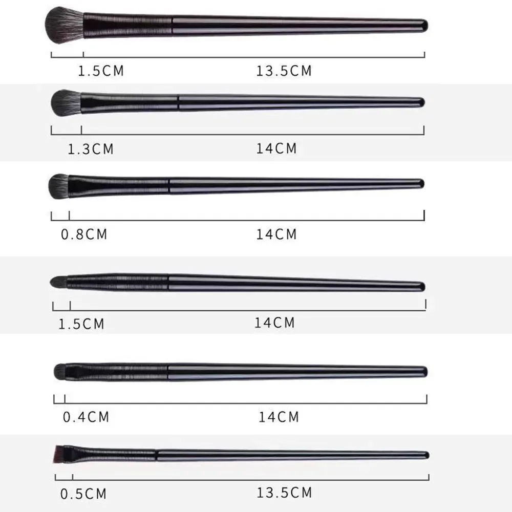 Professional Makeup Brushes Set, Sombra de Olho, Corretivo, Fundação, Blush, Contorno, Cabelo macio, Misturado Borrão, Beauty Tool