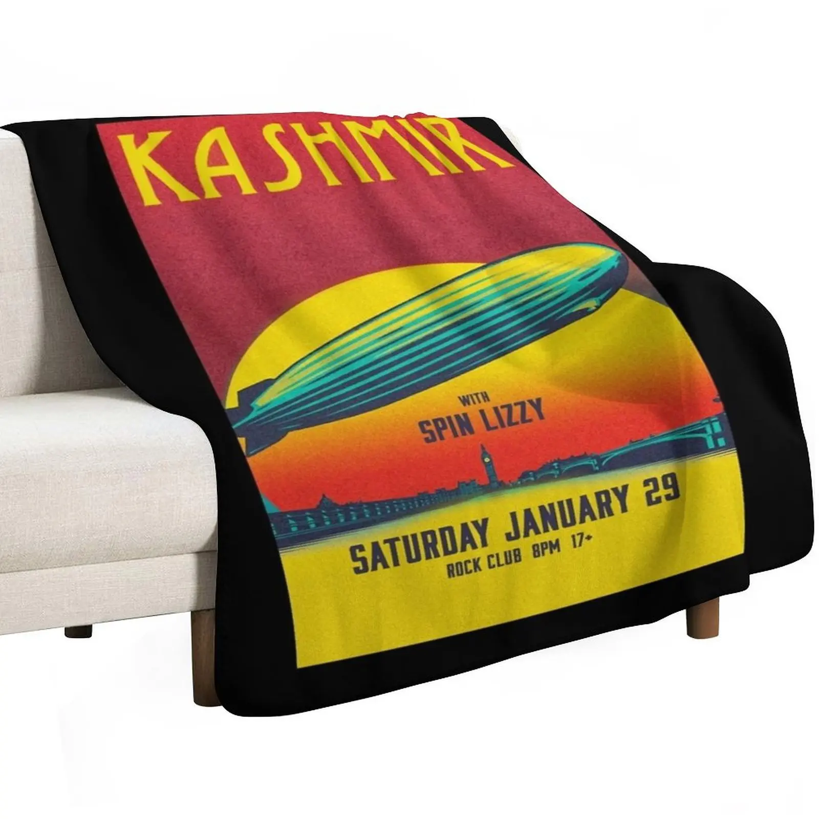 Led Kashmir Throw Blanket Furry Hair decorative Plaid Blankets For Baby For Baby Blankets