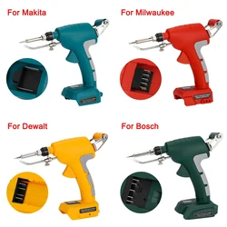 Handheld Automatic Tin Feeding Electric Soldering Iron For Makita For Dewalt For Bosch For Milwaukee 18V-20V Li-ion Battery