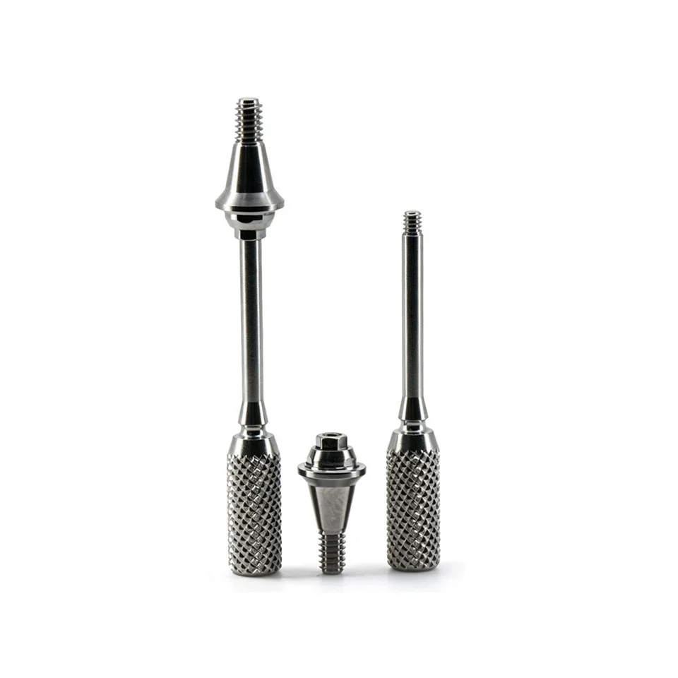 10Pcs Dental Implant Multi Unit Straight Abutment Compatible NeoBiotech CMI System Titanium Screw Retained Full Arch Restores
