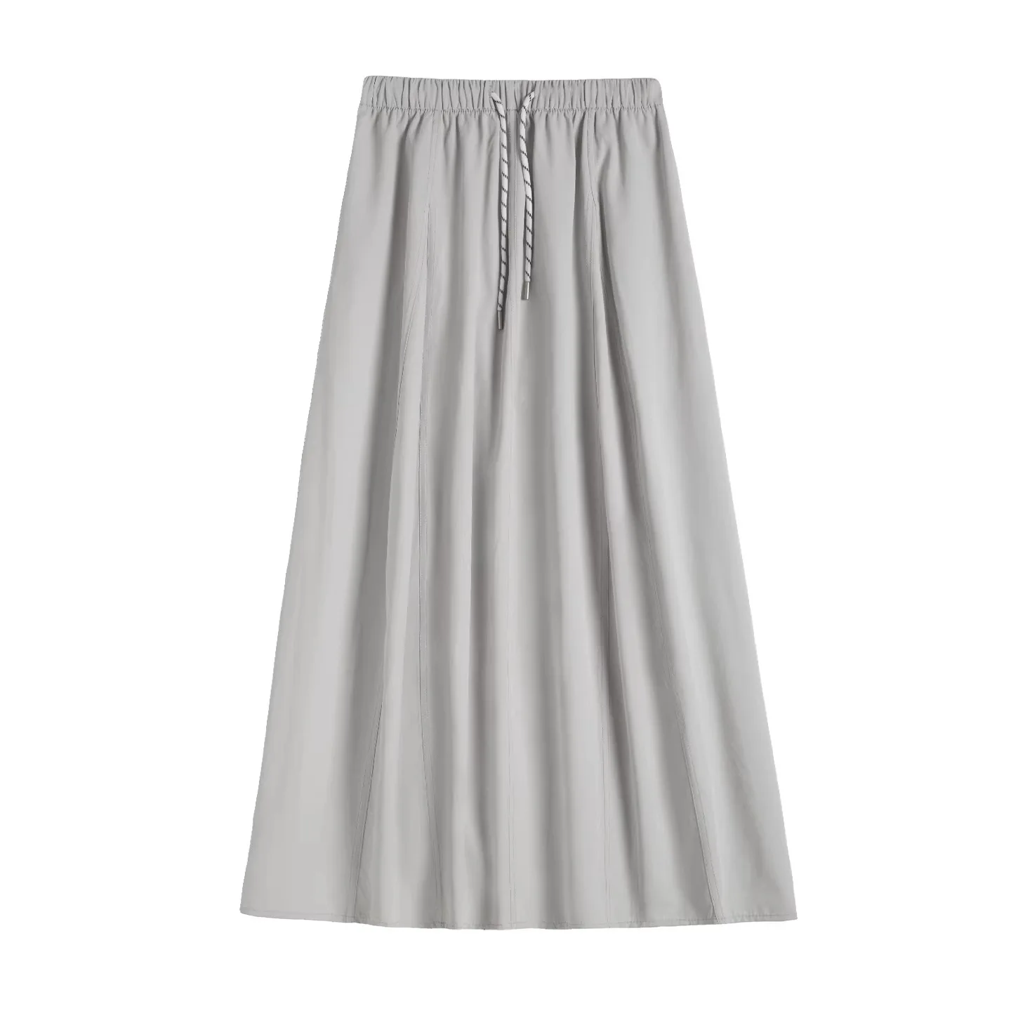 Women's Workwear Skirt 2026 New Style Umbrella Skirt A-line Skirt Draping Effect Suitable for Petite Women Summer Shaped Long Sk