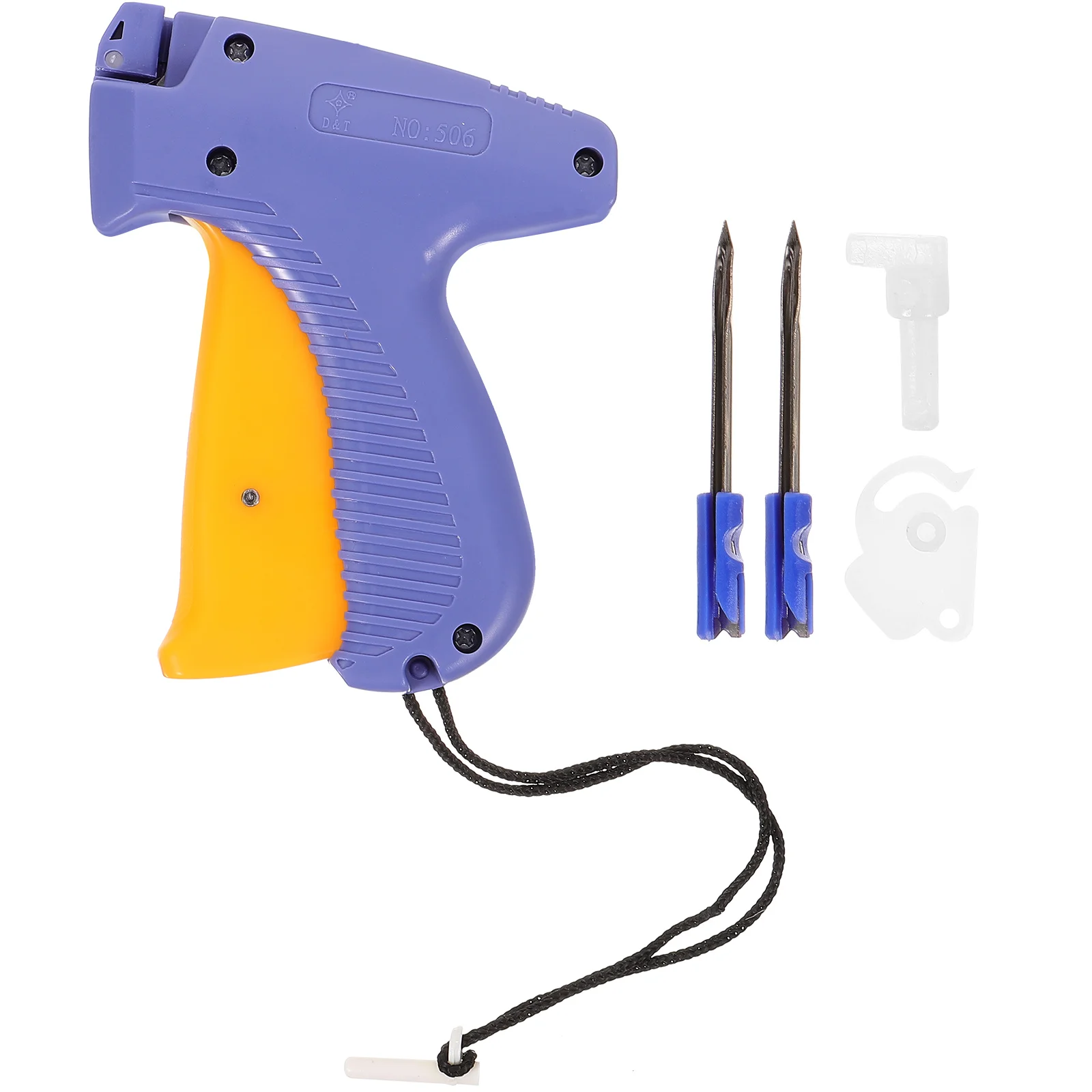 Tagging Machine 2 Needle Plastic Label Applicator Ergonomic Grip Clothes Tag Fixer Retail Price Attacher Garment Fastener Tool