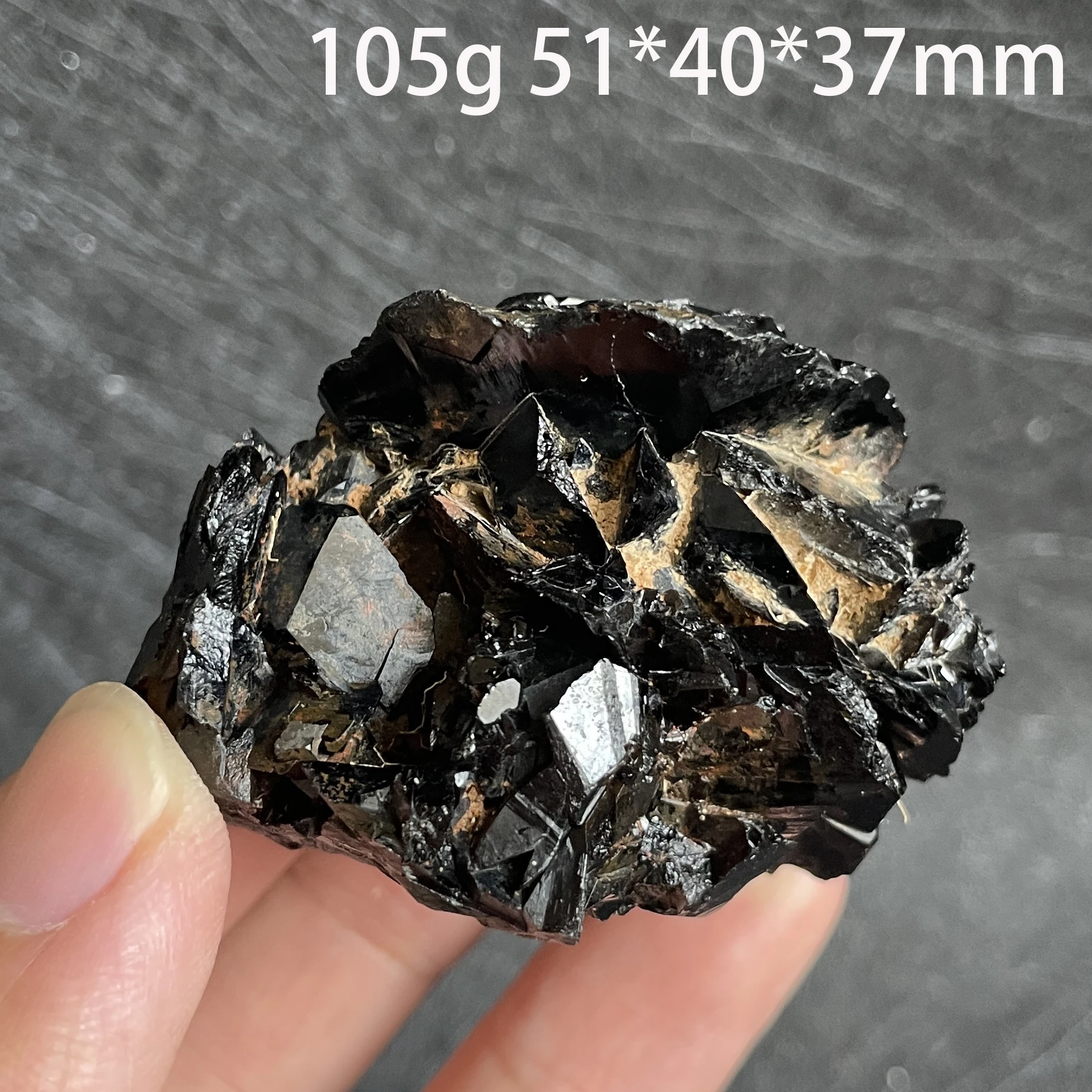 Natural Stone Black Rose Tourmaline Mineral Specimen Clear Quartz Crystal Cluster Rock Healing Home Decoration Gift