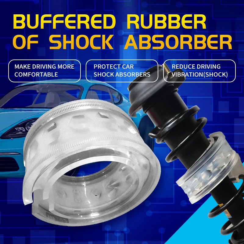 Car shock absorption cushion glue improves body protection shock absorber shock absorber reinforced rubber ring C+ model