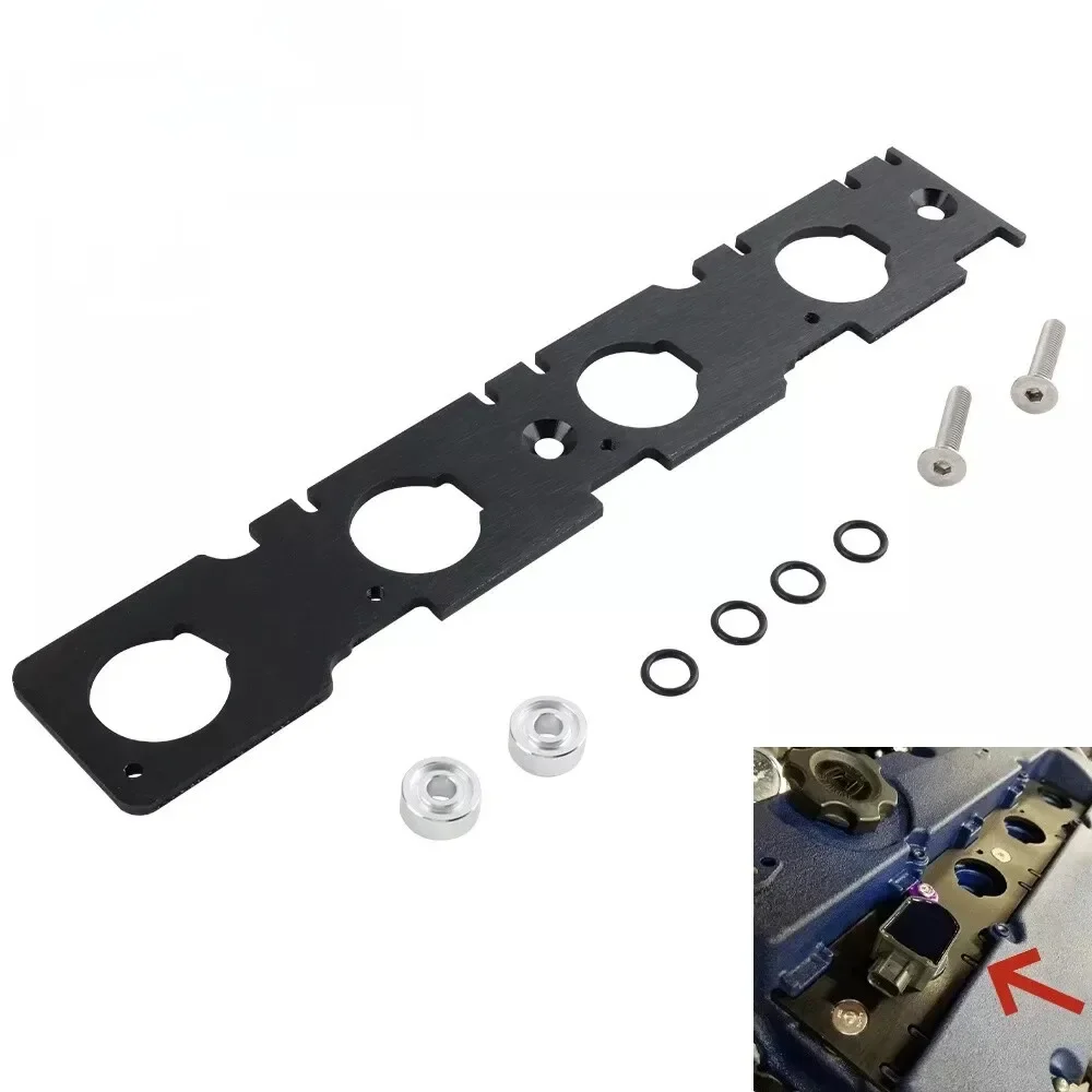 Black Coil On Plug Plate COP Conversion Kit Ignition Coil Brackets For Honda K Series H22 H23 F20B H Series