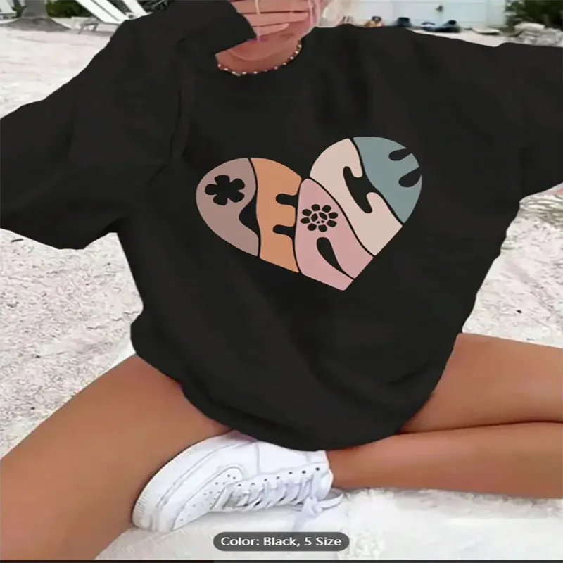 

Женская серая толстовка с цветочным принтом тыквы и графическим принтом, повседневный пуловер большого размера, топ для любителей осеннего стиля, комфорт из чистого хлопка