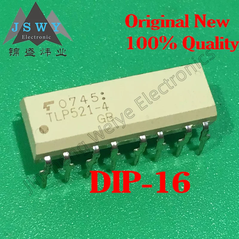

(20/100 pieces) TLP521-4 TLP521-4GB DIP-16 Four-channel transistor output optocoupler, 100% new, original, in stock, chipset.