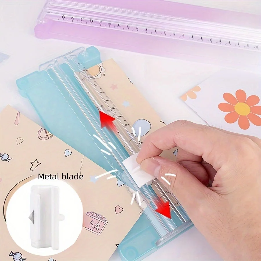 Mini A5 Paper Cutter for Handcraft, Office and School Paper Guillotine image 2