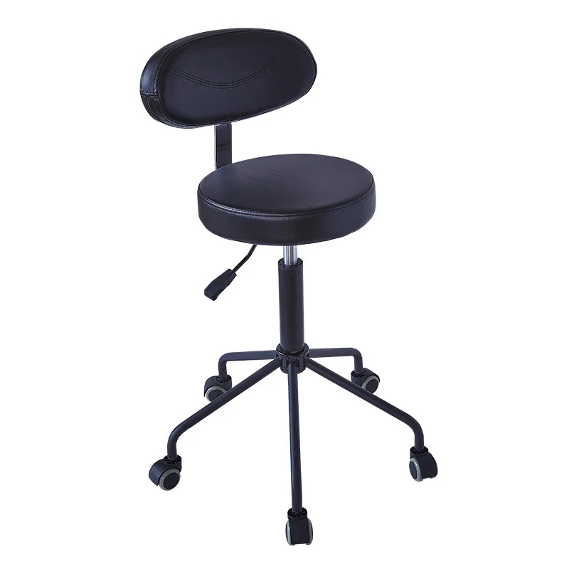 Chair Barber Beauty Chairs Professional Manicure Work Chaise Round Accessories Muebles De Belleza Women's Beauty Furniture