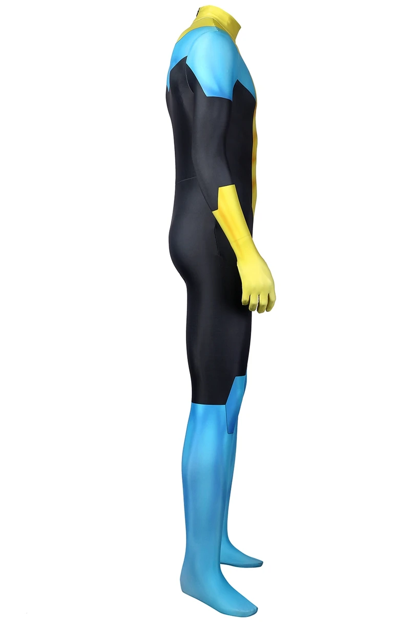 Halloween Maskerade cool drucken Zentai Kleidung Cartoon unbesiegbar Cosplay Kostüm Superheld Mark Grayson Bodysuit