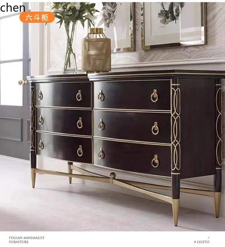 YFY  entrance cabinet is opposite the door entrance table hotel corridor entrance table semi-circular retro aisle cabinet