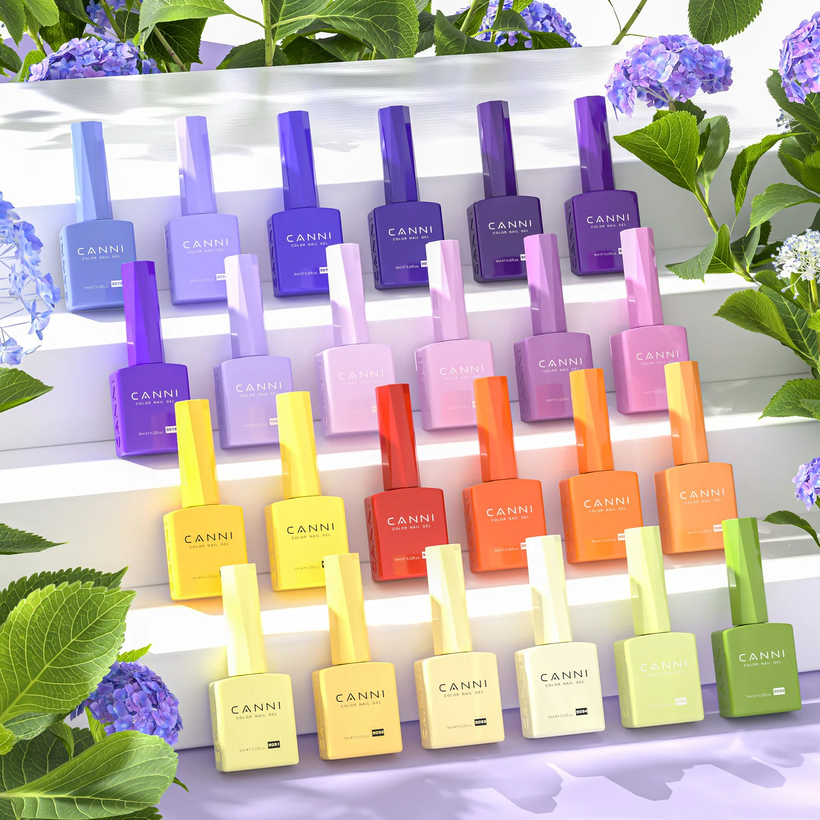 CANNI HEMA FREE Nagelgellack VIP Kit Farbkarte Diamond Top Coat 30 Stück/Set 9 ml Soak Off UV LED Nagelmaniküre CC1 bis CC7 Kit – Detail 24