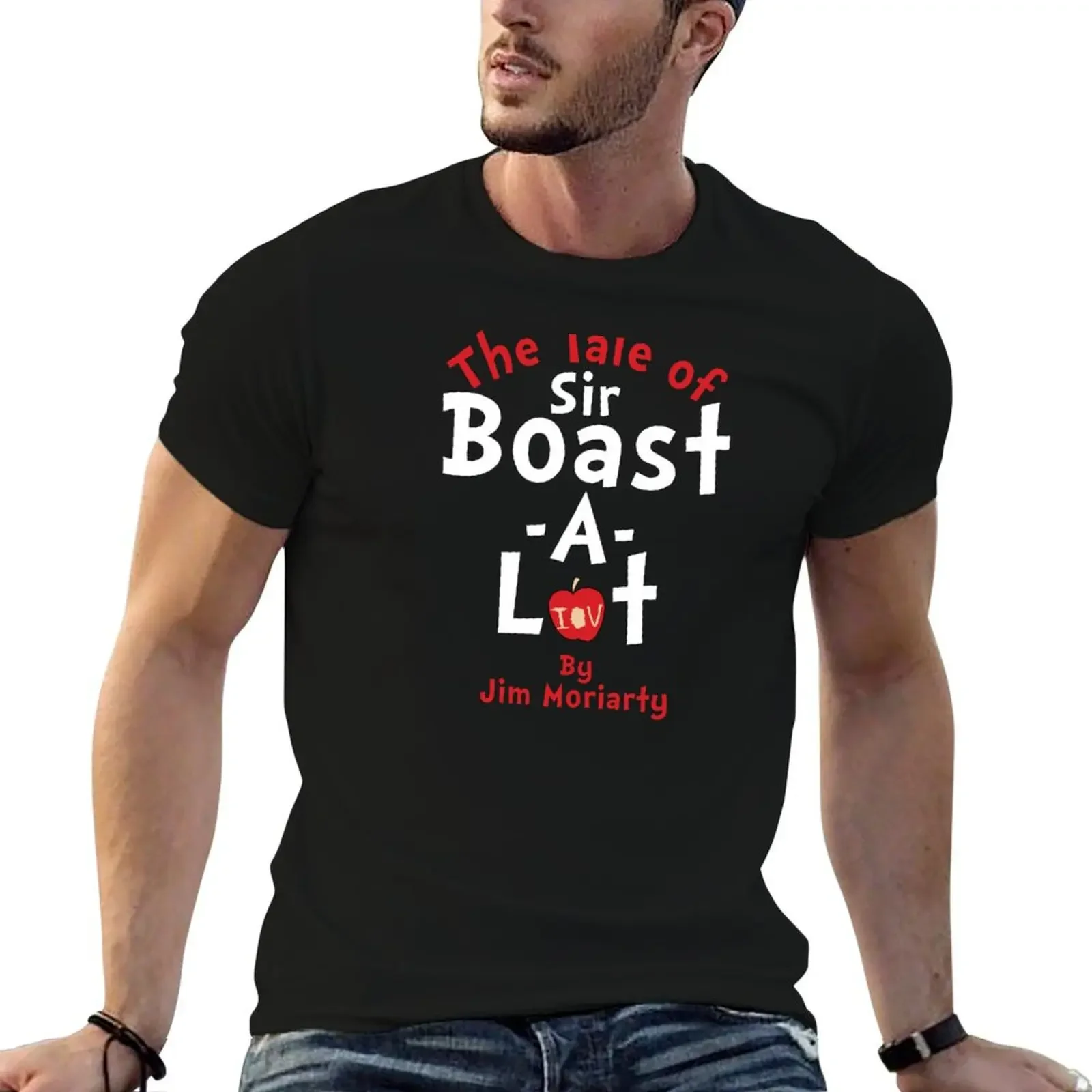 

The Tale of Sir Boast-A-Lot (Just Title Variant) T-Shirt oversized t shirt graphic tee shirt mens funny t shirts