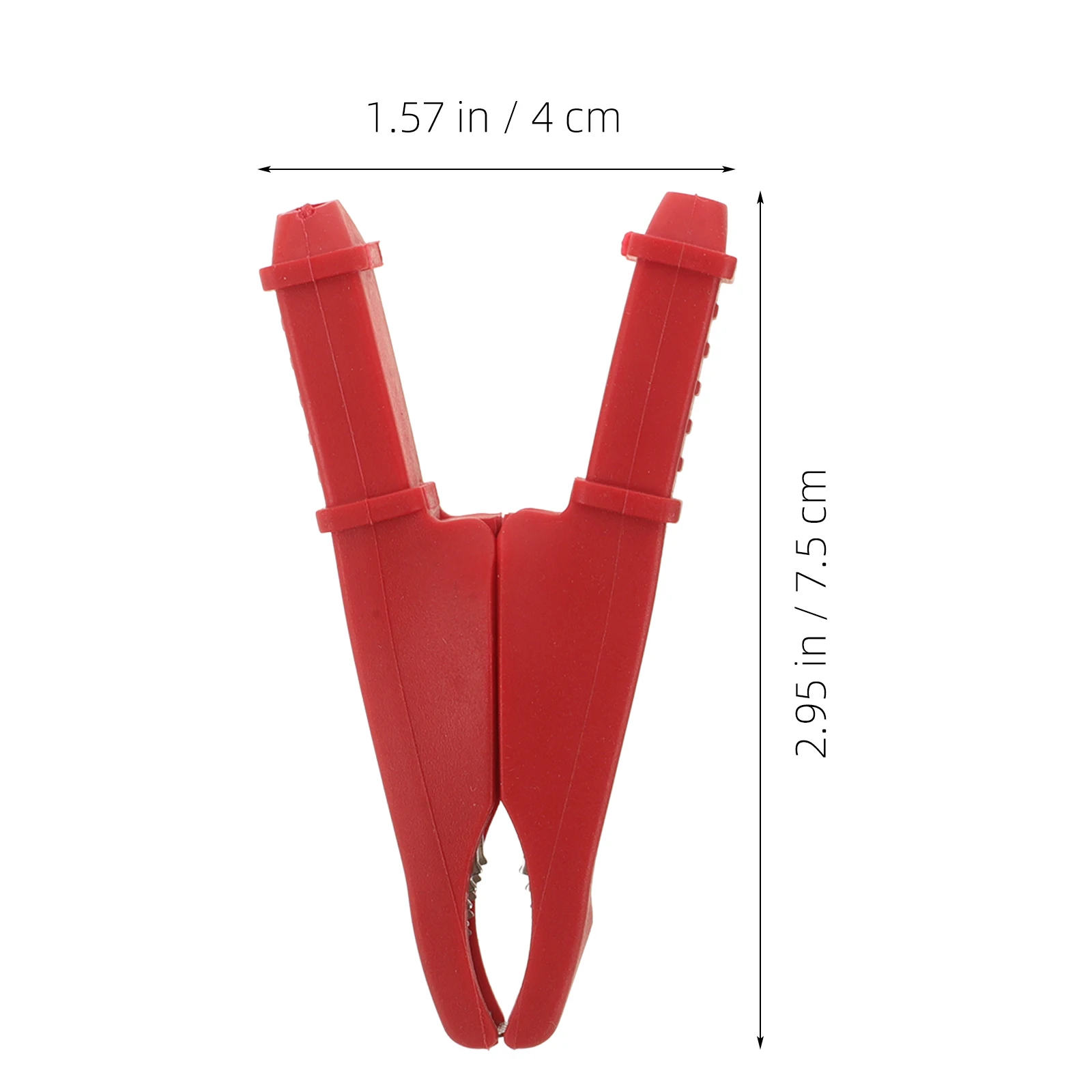 

2pcs Alligator Test Clips Electrical Clamps For Jumper Diy Repair Metal Spring Clips Testing Tools Hardware