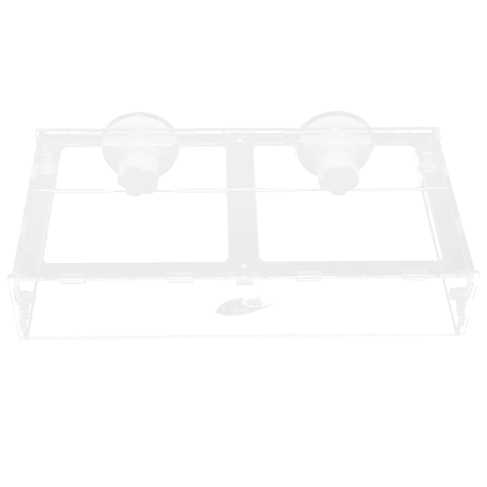 

Acrylic Ring Suction Cup Aquarium Feeder Transparent Food Container For Freshwater Tank Feeding Tool Fish Food Floating Feeder