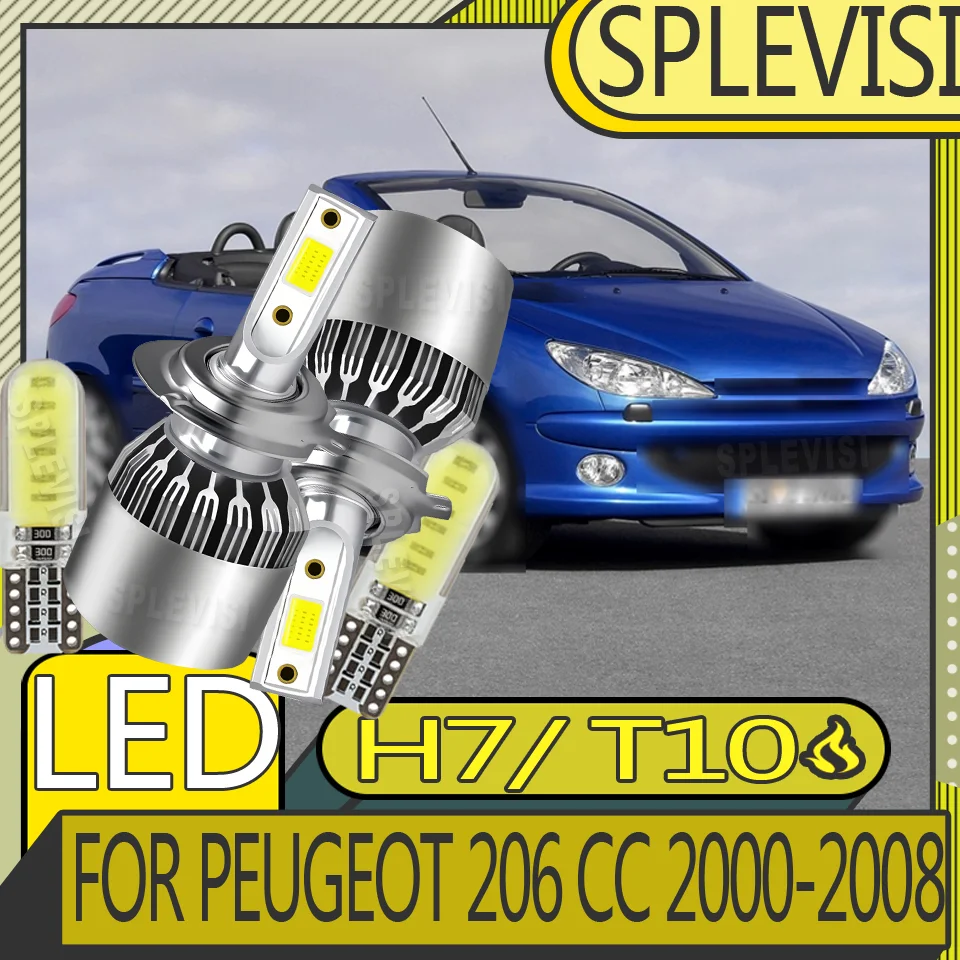 

Simple Setup High Lumen Output Energy Efficient LED Headlight For Peugeot 206 CC 2000 2001 2002 2003 2004 2005 2006 2007 2008