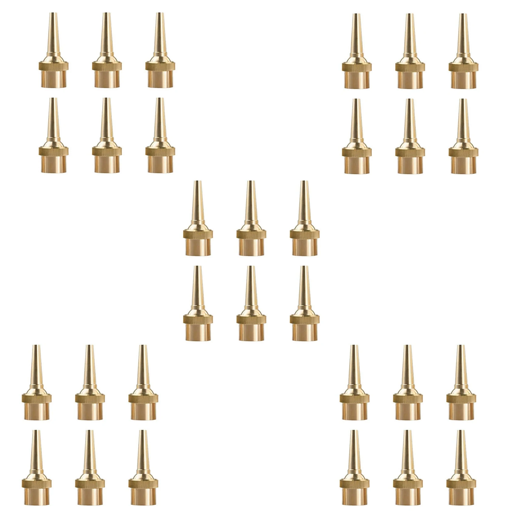 ABVJ-30 PCS Fountain Nozzle Head G1/2 DN15 Adjustable Direction Jet Water Spray Sprinkler Head For Garden Pond Amusement Park