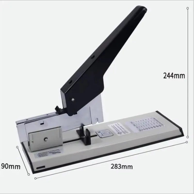 Upgraded Heavy Duty Stapler 240 Sheets60g Paper Labor-saving for Office