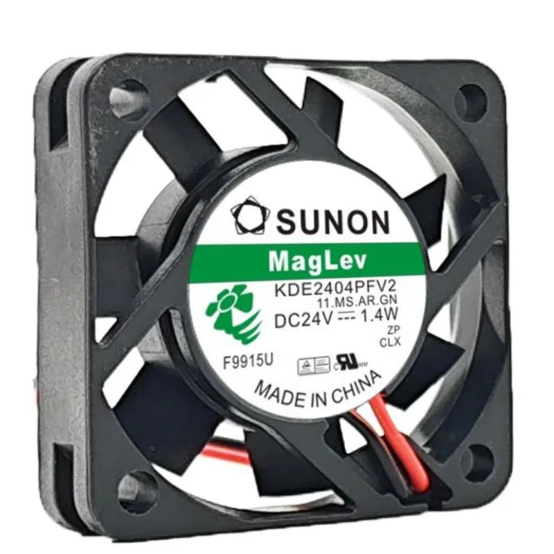 New Cooler Fan for SUNON KDE2404PFV2 4010 24V 1.4W 4CM 2 Wire Inverter Cooling Fan 40x40x10mm