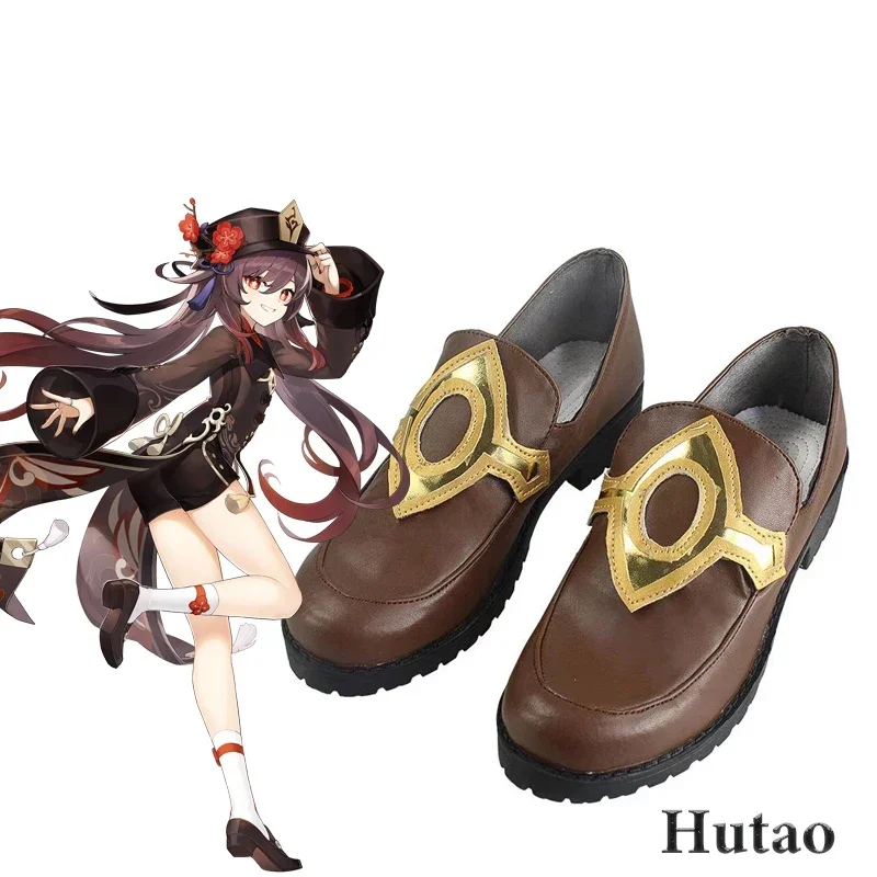 Impact Hutao Cosplay Chaussures pour Femmes, Anime, Style Chinois, Jeu d'Halloween